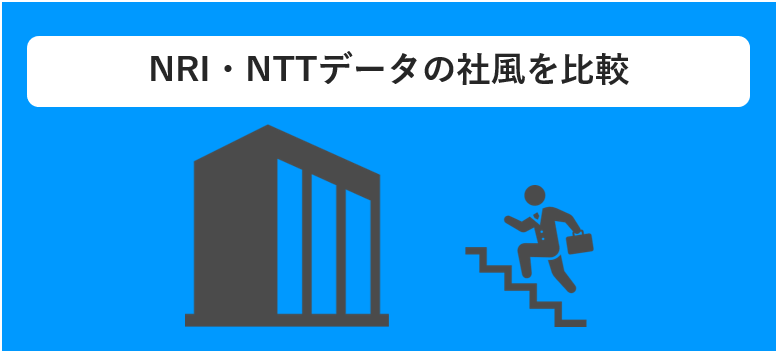 野村総合研究所(NRI)とNTTデータの社風比較